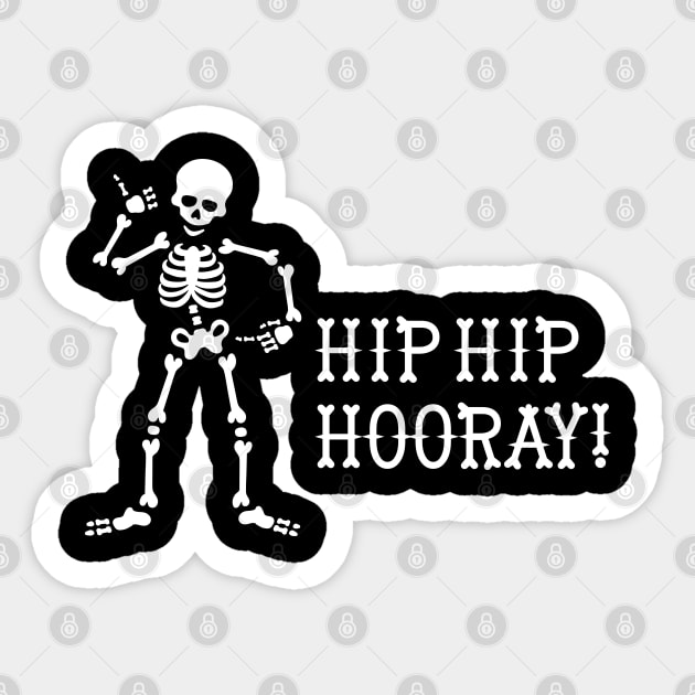 Hip Hip Hooray chiropractor radiologist rad tech Sticker by LaundryFactory